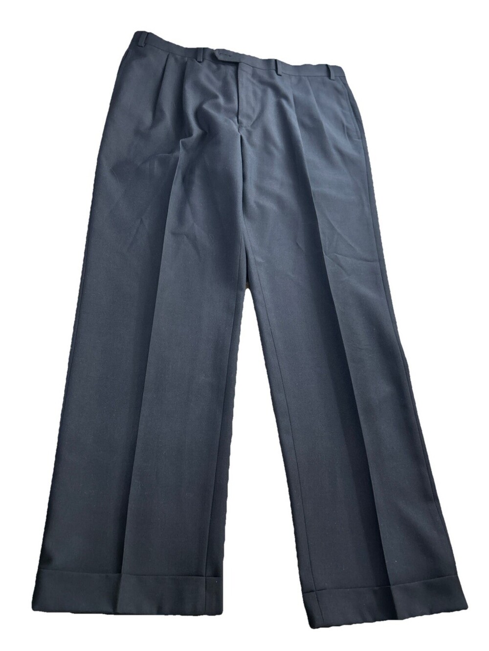 Lauren Ralph Lauren Mens Navy Pants 36x31 Pleated